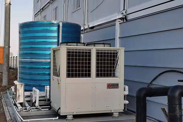 The air source heat pump is easy to install and use
