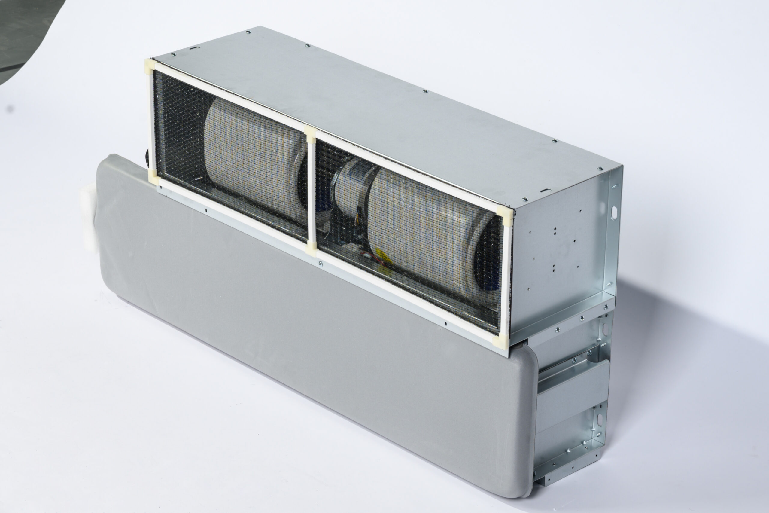 Horizontal concealed fan coil unit -Air return box is optional- Yesncer ...